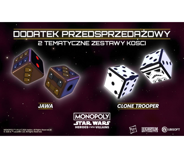 Switch MONOPOLY Star Wars Heroes vs Villains - 1520425 - zdjęcie 2